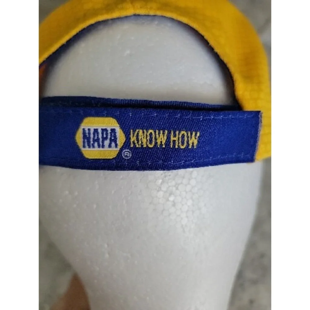 NAPA Racing Chase Elliott #9 Blue Yellow NASCAR Driver Hat‎ Adjustable Cap